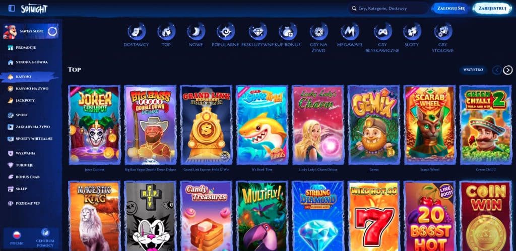 Spinight casino automaty do gier