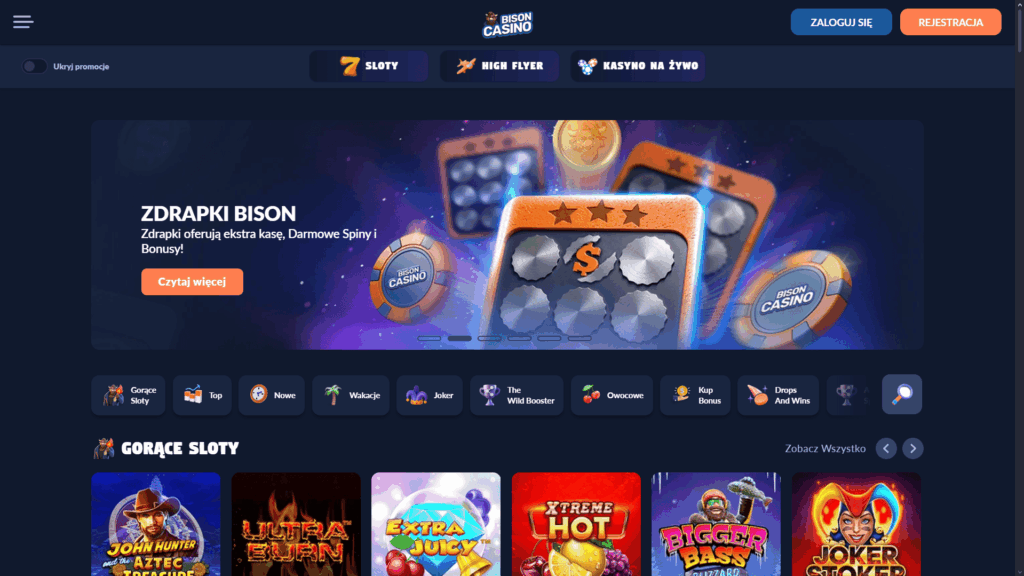 Bison casino Polska
