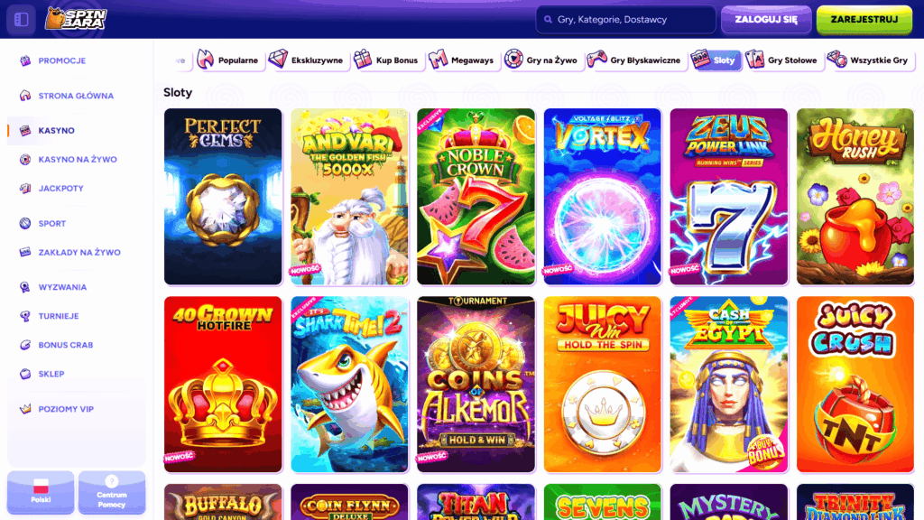 Spinbara casino automaty do gier