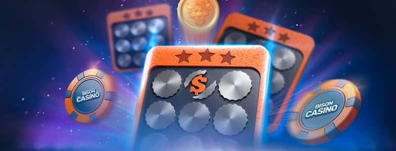 Bison casino zdrapki