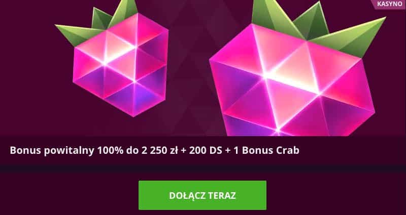 Malina casino bonus powitalny