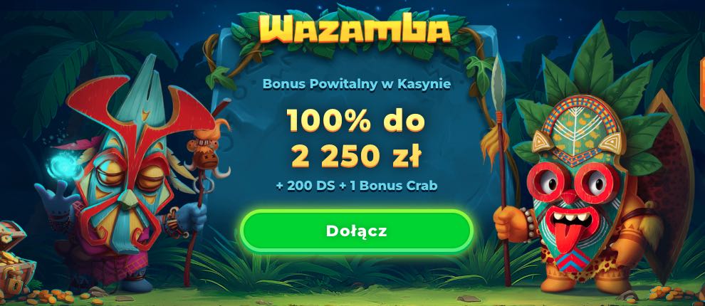 Wazamba casino bonus powitalny