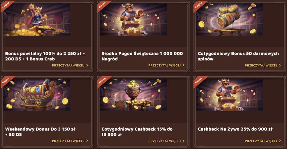 VikingLuck casino bonusy