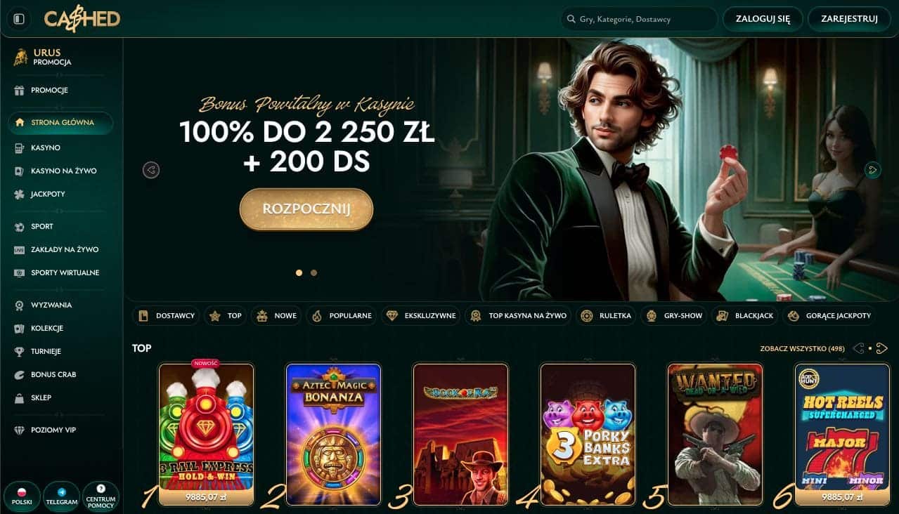 Cashed casino Polska