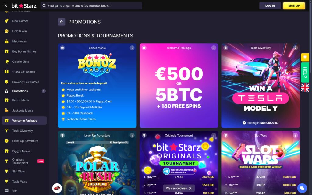 bitStarz casino bonuses