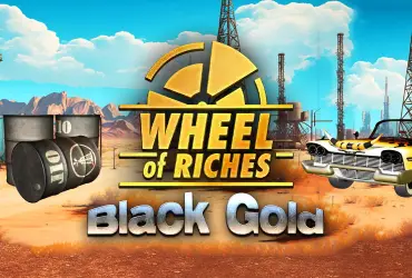 Black Gold Wheel of Riches