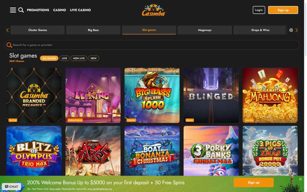 Casimba casino slots