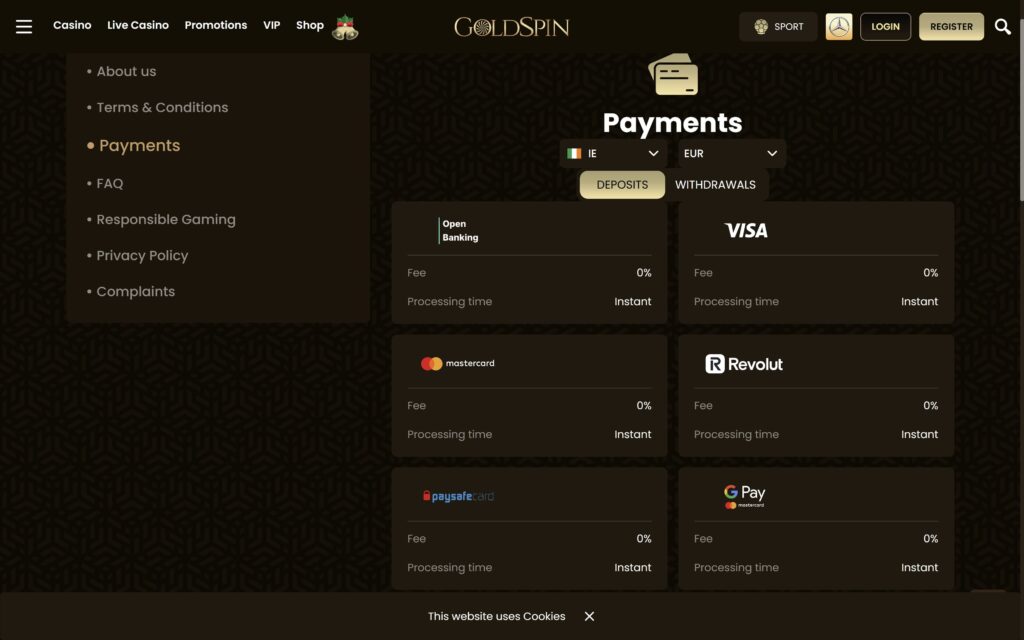 Payments