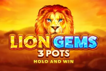 Lion Gems 3 Pots: Hold and Win