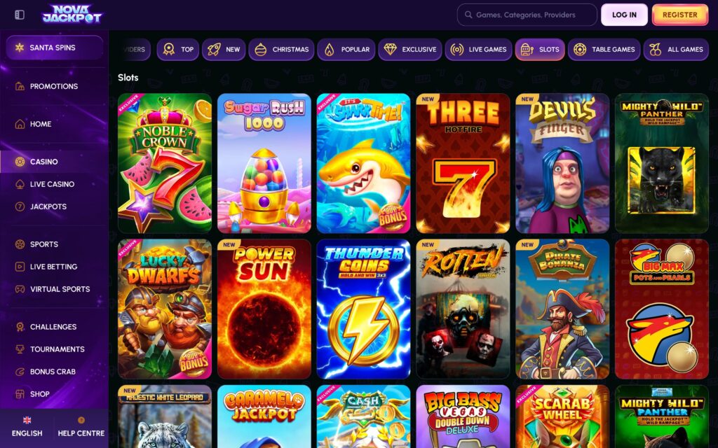 NovaJackpot casino slots