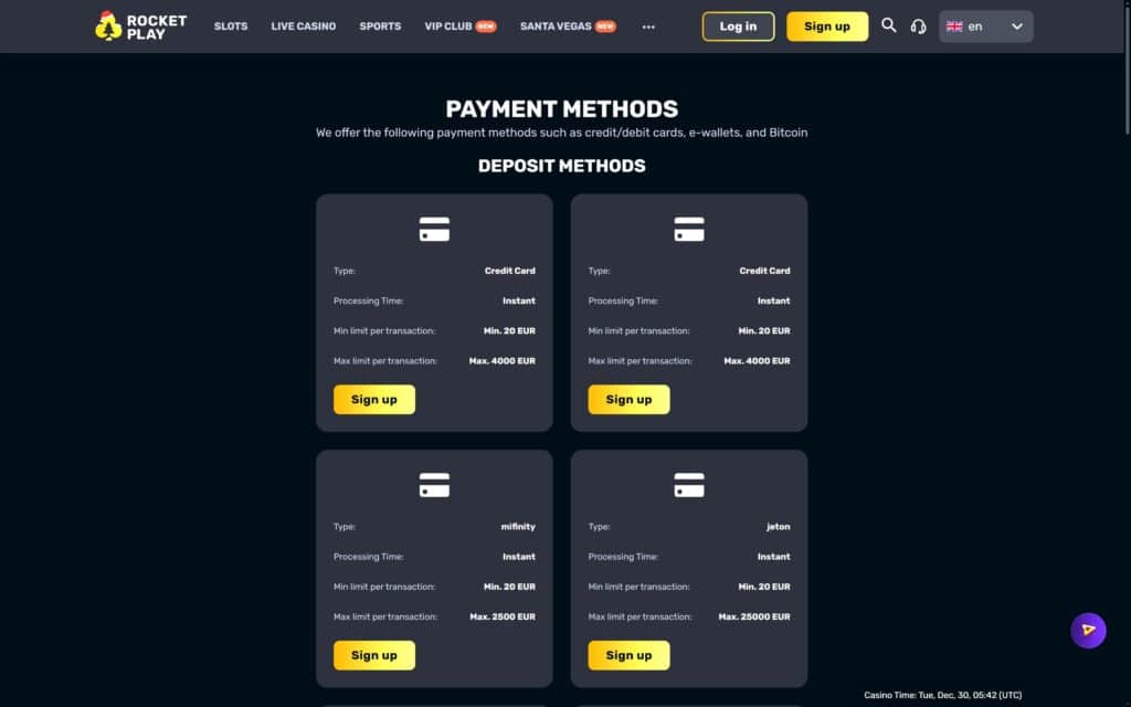 Payments
