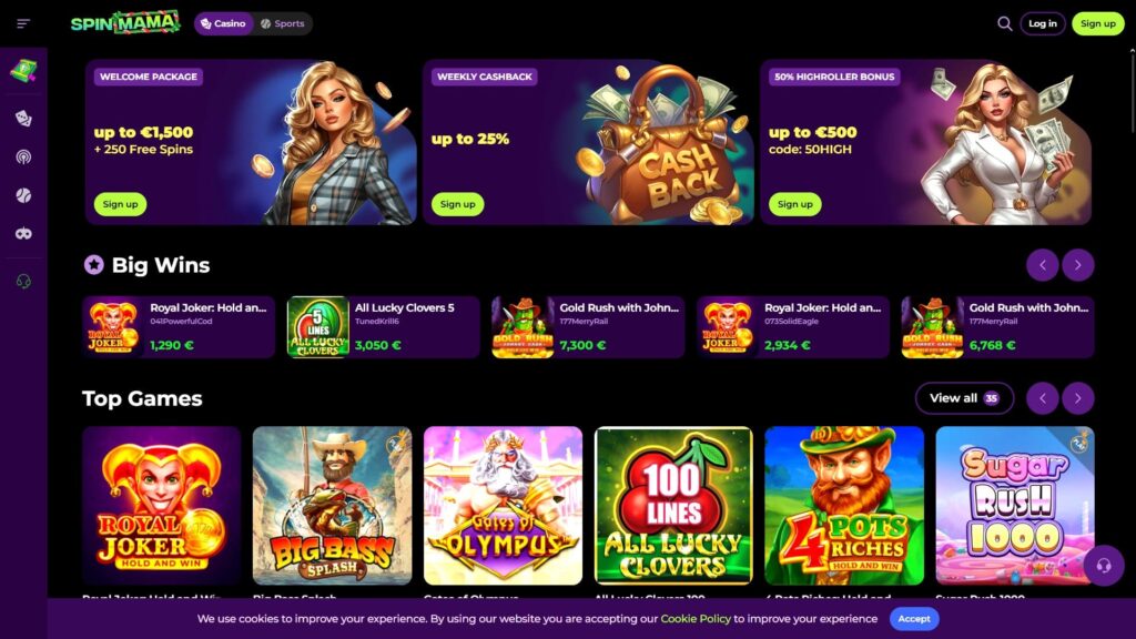 SpinMama casino