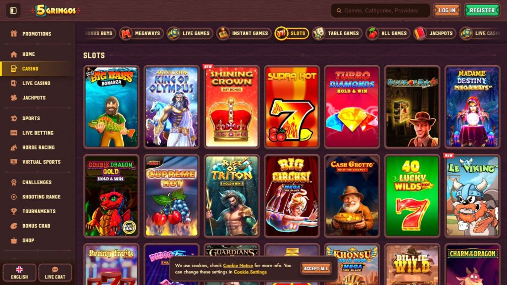 5gringos casino slots