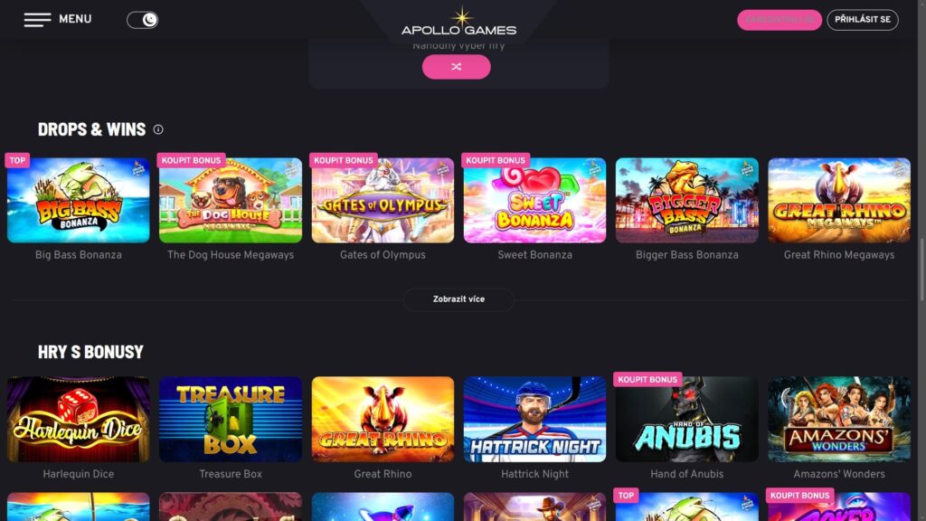 Apollo Games casino slots