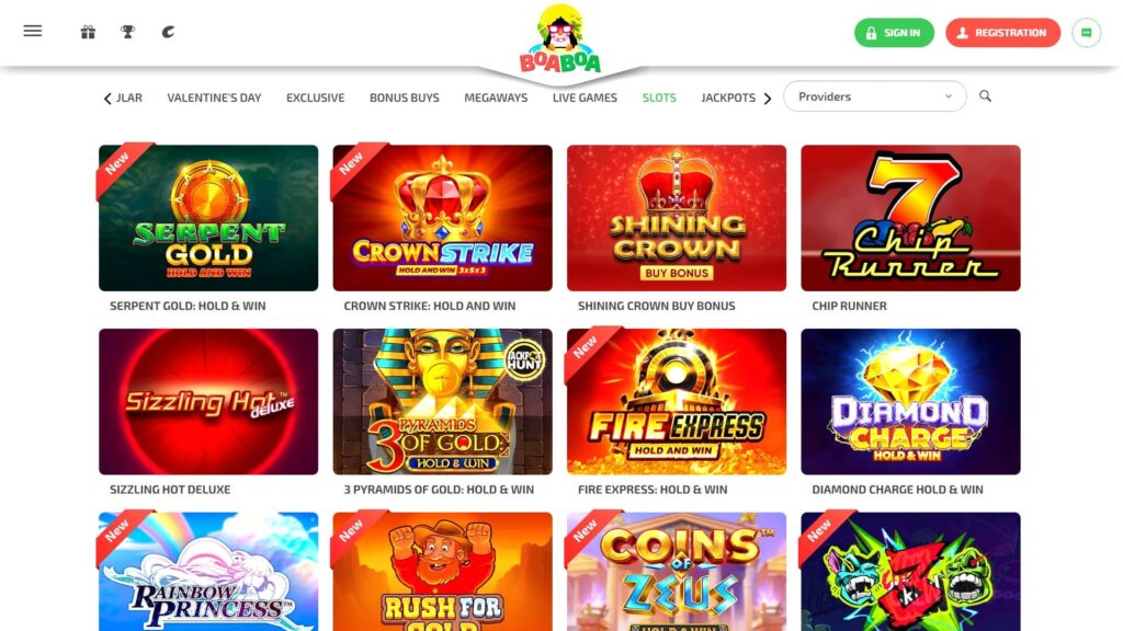Boaboa casino slots