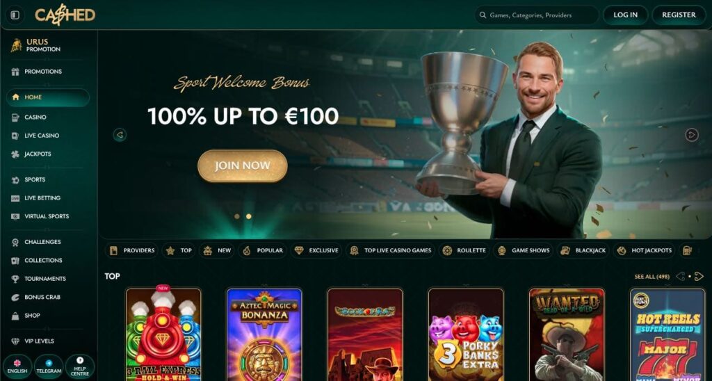 Cashed casino review
