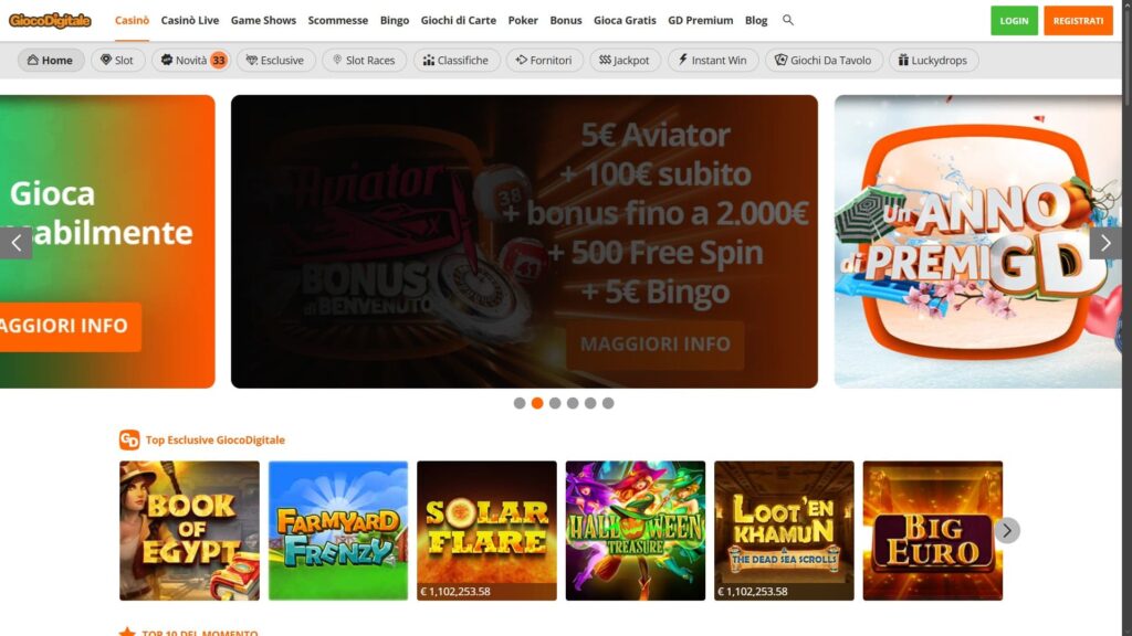 Gioco Digitale casino