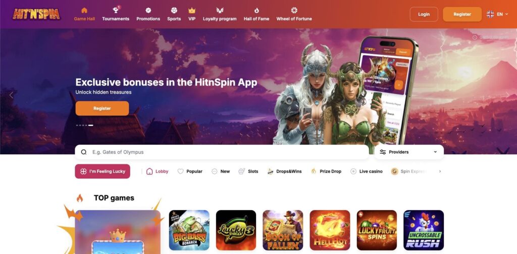 Hitnspin casino review