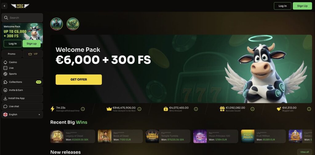 Holyluck casino review