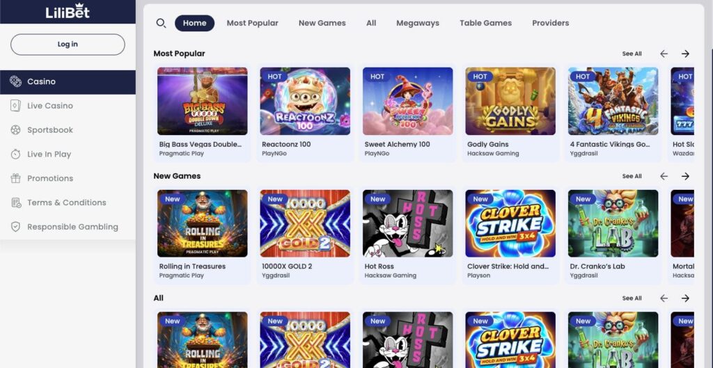 Lilibet casino slots