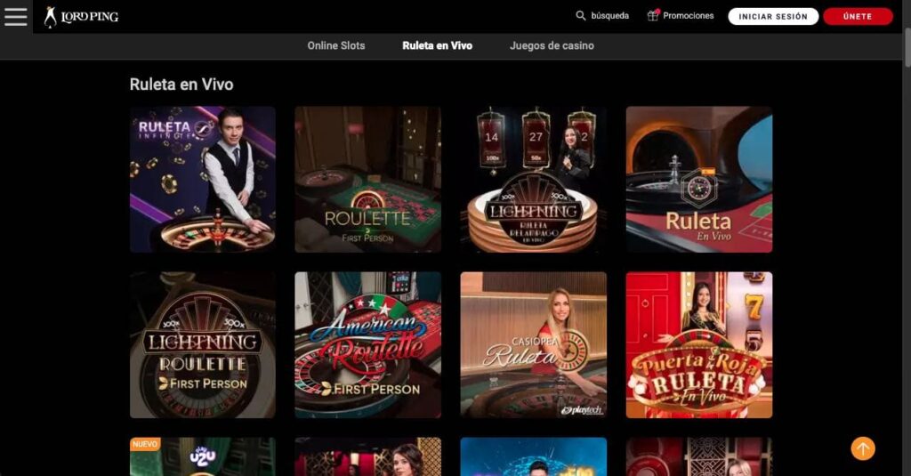 Live dealer casino