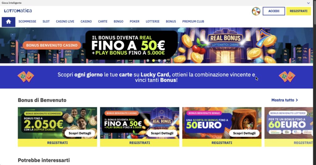 Lottomatica casino review