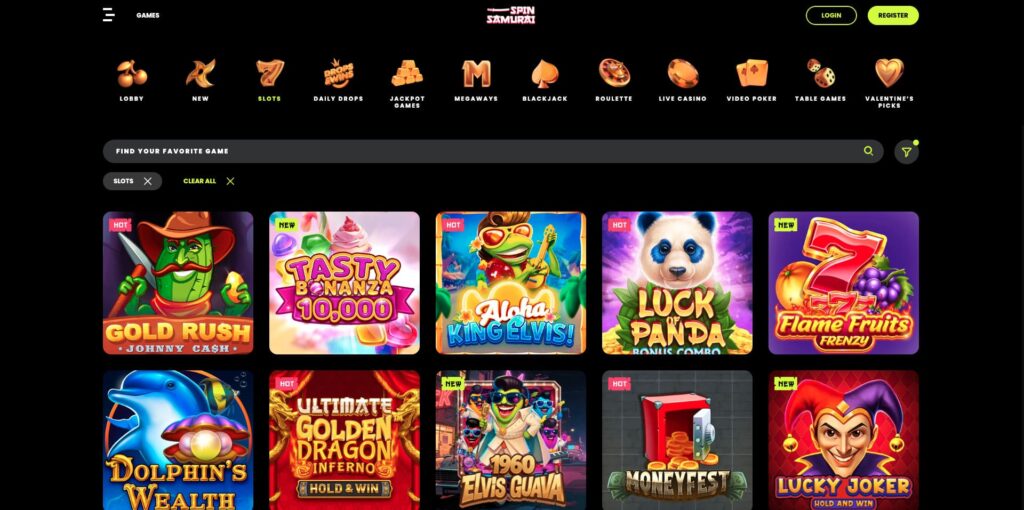 Spin Samurai Casino Slots