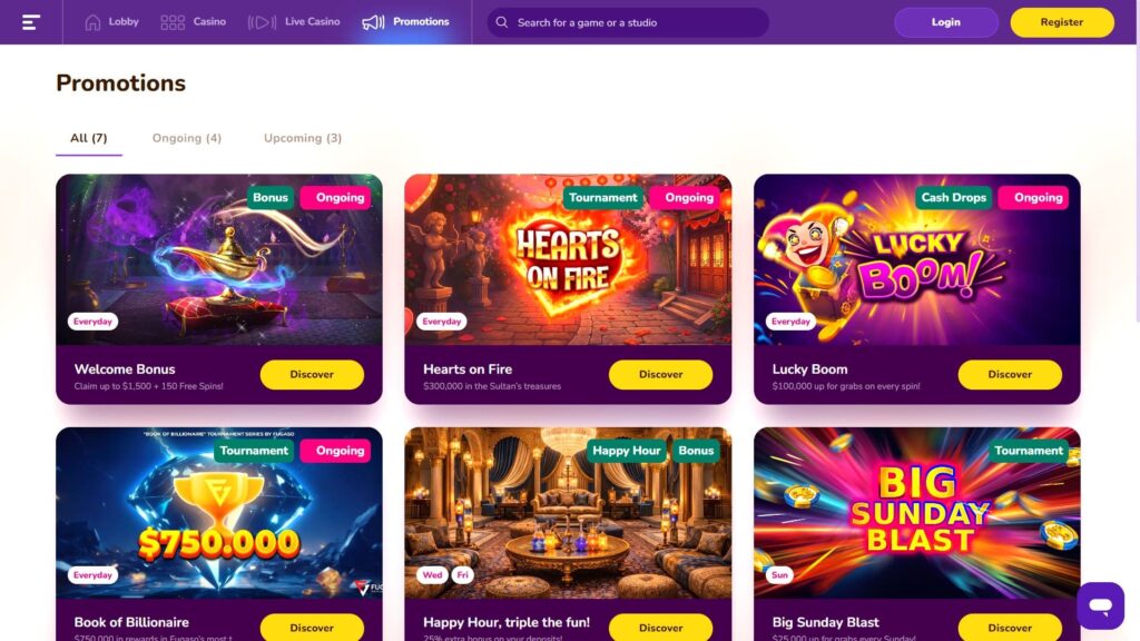 WildSultan casino bonuses
