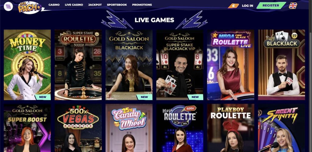 Live dealer casino